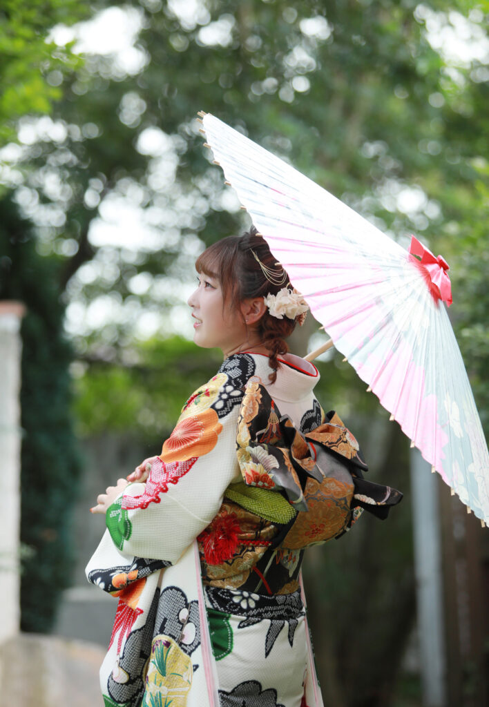 雨の合間に…成人式