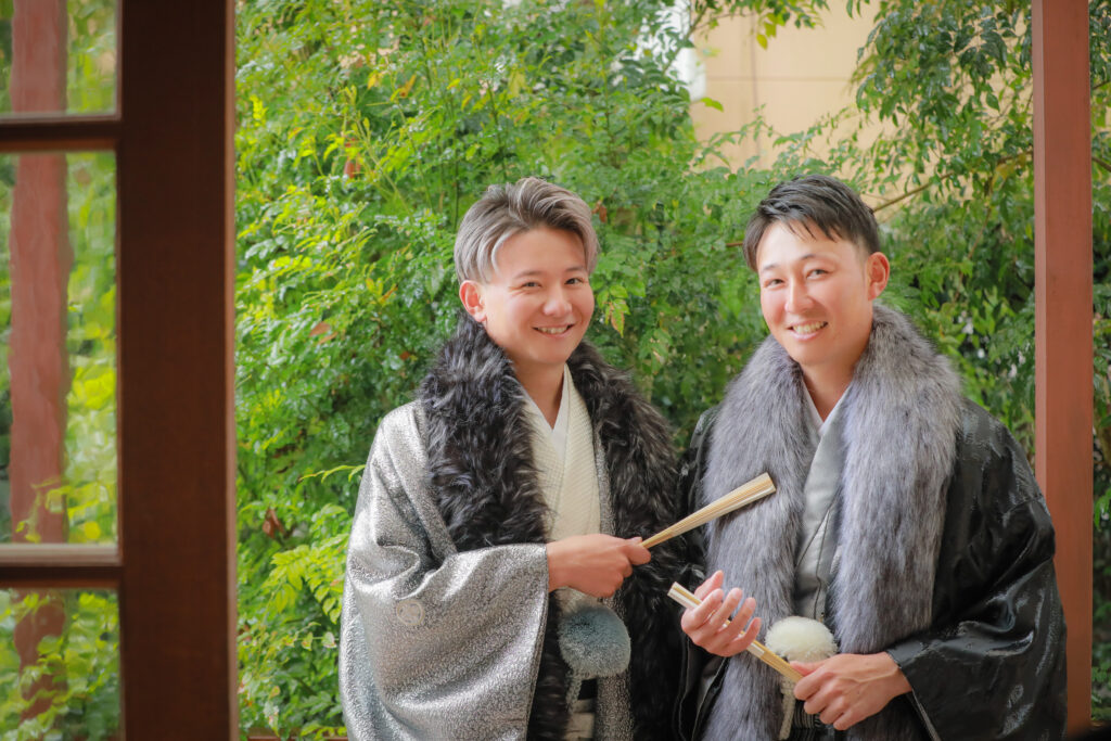 ご成人男性ショールのご紹介♪